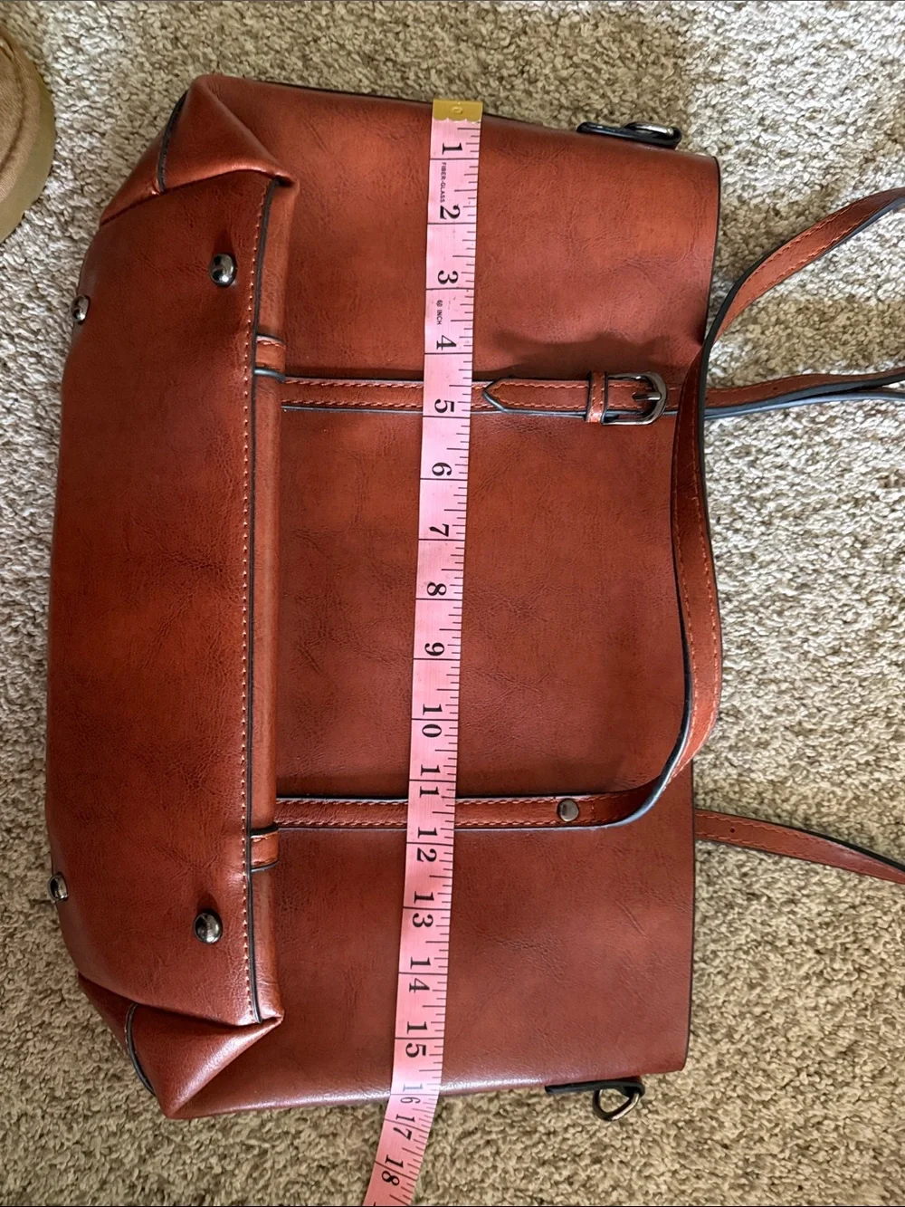 Women's Tan Tote Shoulder Bag - Classic Everyday Carry